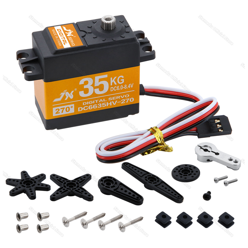 Rc Helicopter Servo - JX Servo DC6635HV 35KG Torque 180/270/360