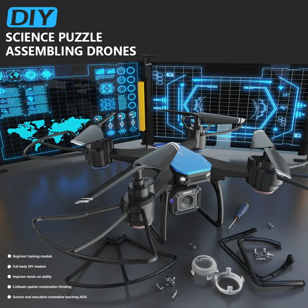JJRC H108 DIY Teaching Assembl - Rc Helicopter Case ulasan dan harga