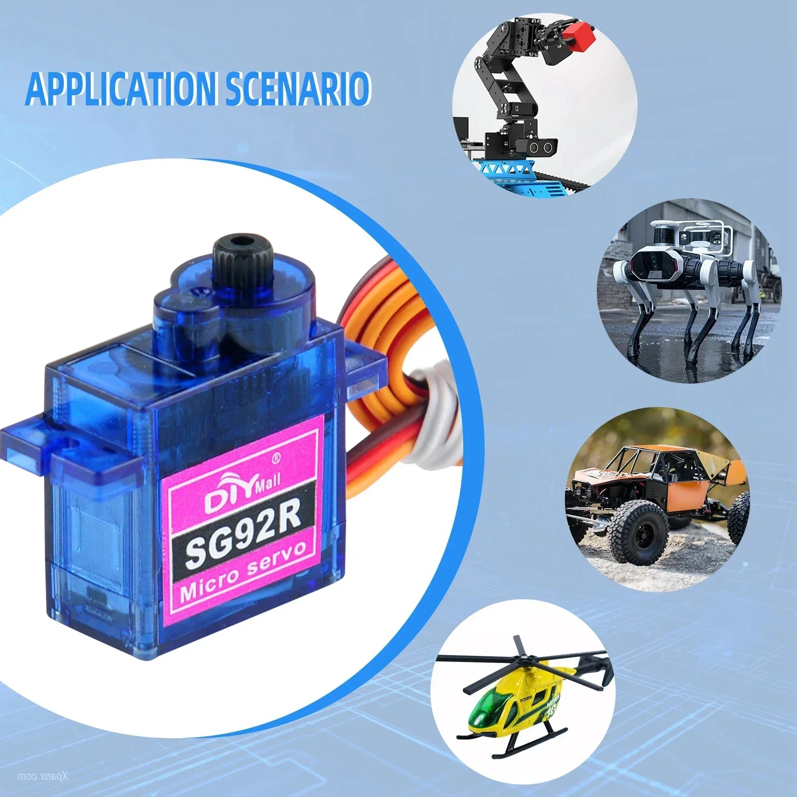 1/2/4/10 PCS SG92R 9g Micro An - Rc Helicopter Servo ulasan dan harga