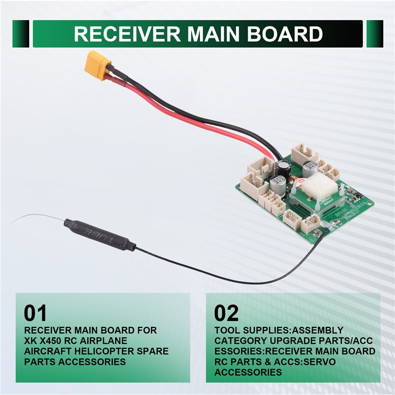B78B-Receiver Main Board For W - Rc Helicopter Servo ulasan dan harga